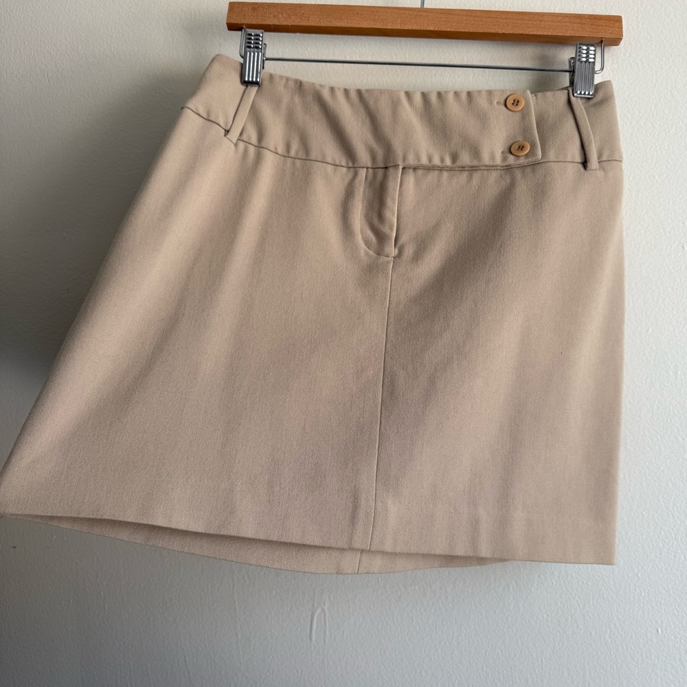 Khaki skirt